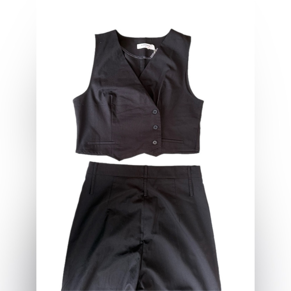 Commense set Black vest and pants large vest NWT pants NWOT neither wore - Picture 13 of 16